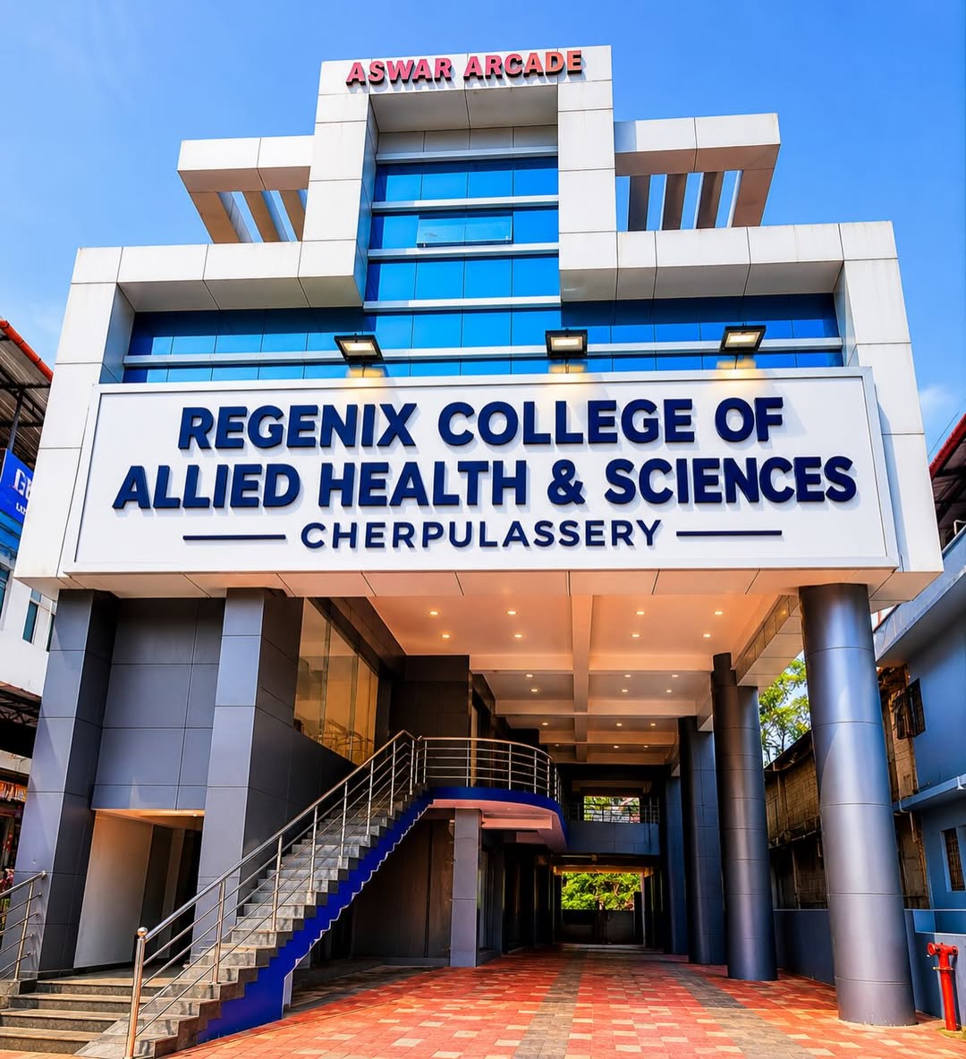 Regenix Institute of Paramedical Science Cherpulassery Palakkad Best Paramedical Science Institute Kerala